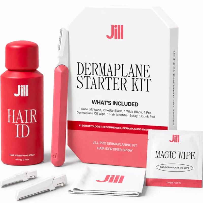 Kit de Dermaplaning JILL Starter con Spray Identificador de Vello