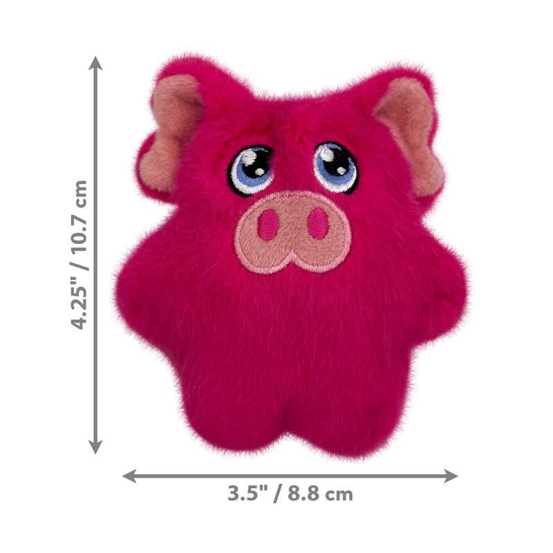 Juguete para Perro KONG Snuzzles Kiddos Mini Combo Rana y Cerdo