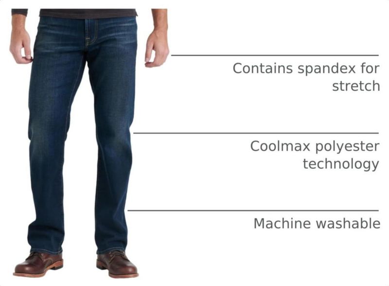 Jeans Lucky Brand 181 Corte Recto Relajado Talla 31 Balsam