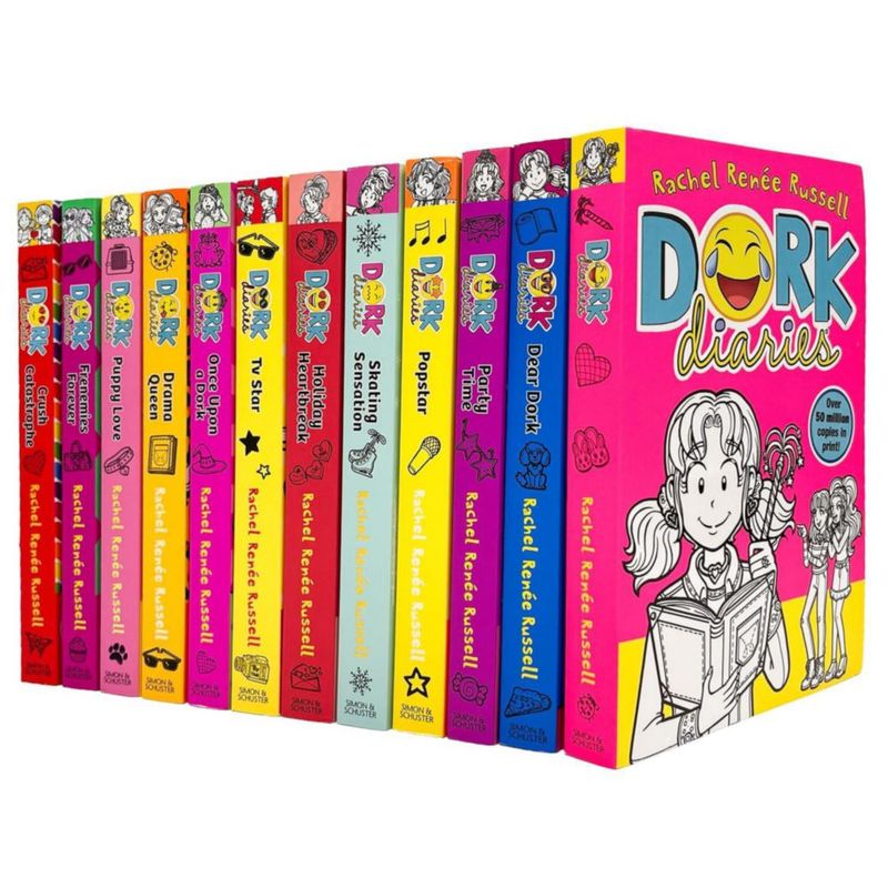 Colección de 12 libros Dork Diaries – Simon & Schuster