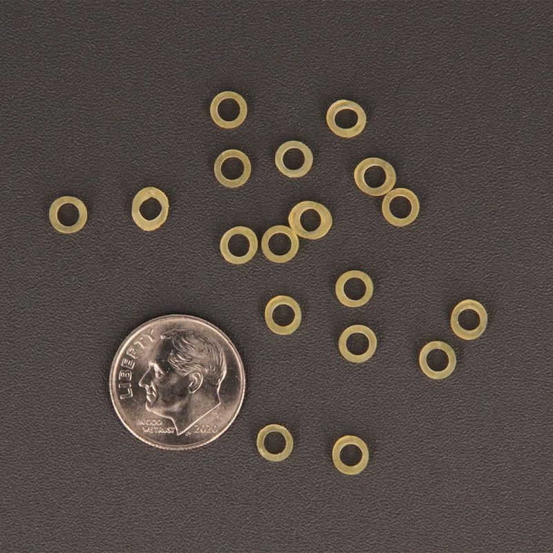 Elásticos American Orthodontics 3 mm 129 g Látex de Fuerza Media