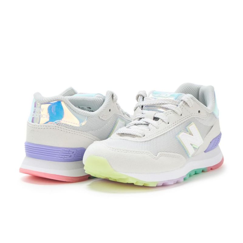 Zapatilla New Balance 515 V1 Gris/Lila Talla 13 Infantil