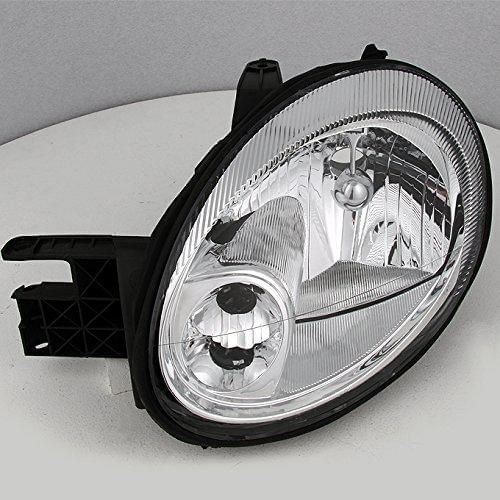 Faros delanteros AKKON para Dodge Neon 2003-2005 cromo juego de dos