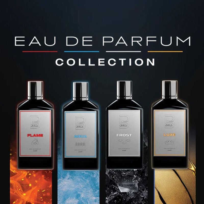 Eau de Parfum L3 Aqua 100 ml Menta Lavanda Ámbar y Madera