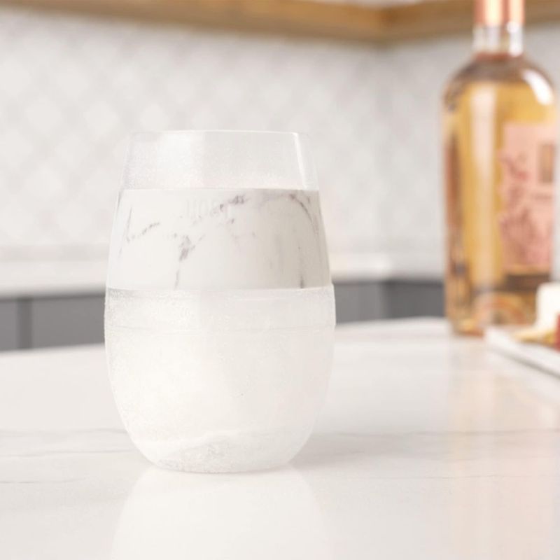 Copa de Vino Host 240 ml Mármol sin Tallo Aislada de Doble Pared