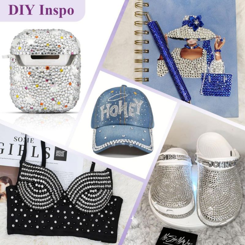 Strass BELLEBOOST 2000 piezas 5 mm de cristal transparente