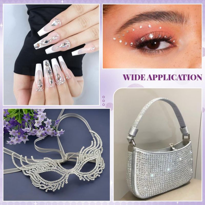 Strass BELLEBOOST 2000 piezas 5 mm de cristal transparente