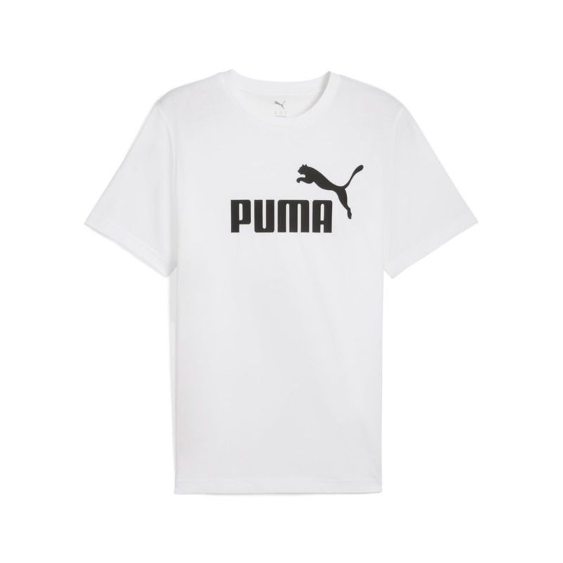 Camiseta PUMA Essentials Logo Blanca Talla Mediana