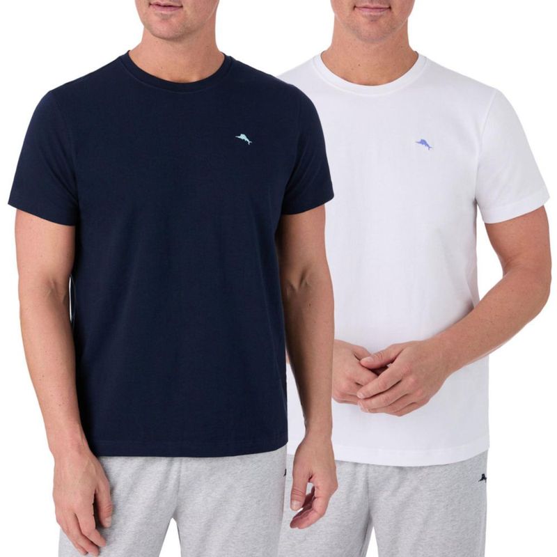 Camiseta Tommy Bahama Pack de 2 de Jersey Stretch con Cuello Redondo