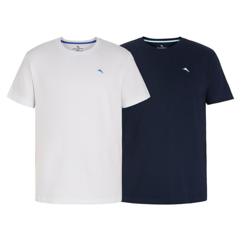 Camiseta Tommy Bahama Pack de 2 de Jersey Stretch con Cuello Redondo