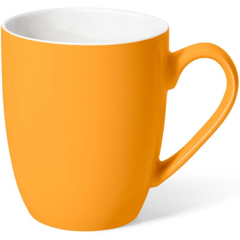 Juego de 4 tazas de café Urbanstrive 475 ml color naranja