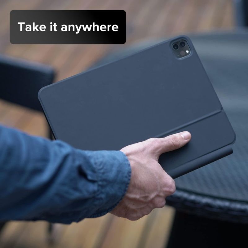 Funda con teclado mobee para iPad Pro 11" y iPad Air 11" con trackpad