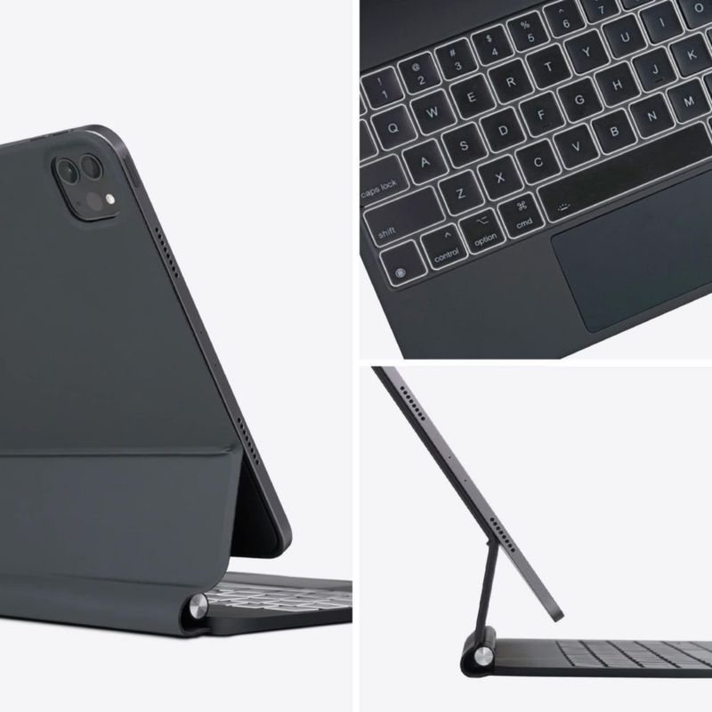 Funda con teclado mobee para iPad Pro 11" y iPad Air 11" con trackpad