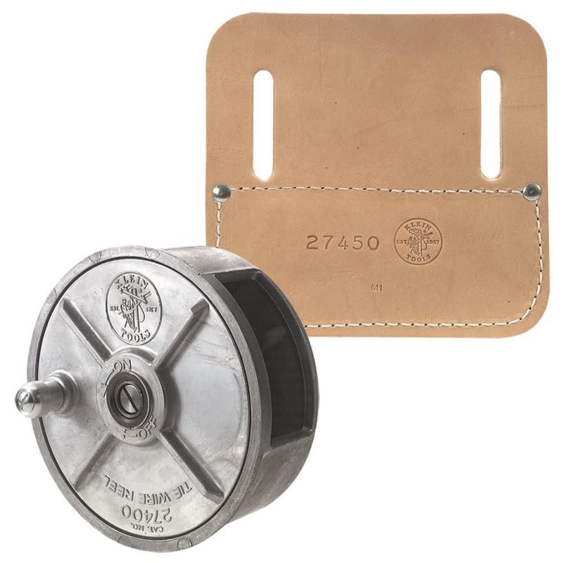 Carrete de Enrollado KLEIN TOOLS – Set de 2 Piezas para Alambre de Atado