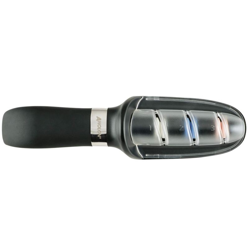 Afilador de Cuchillos Anolon 23 cm Negro de Hoja Recta