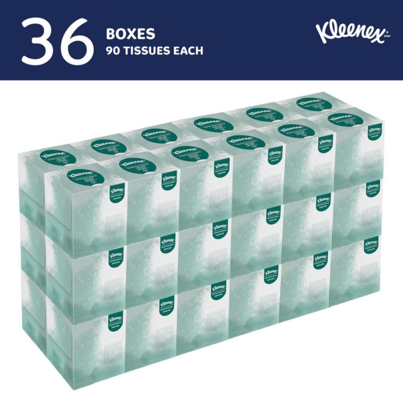 Pañuelos faciales Kleenex Professional blanco - Pack de 36