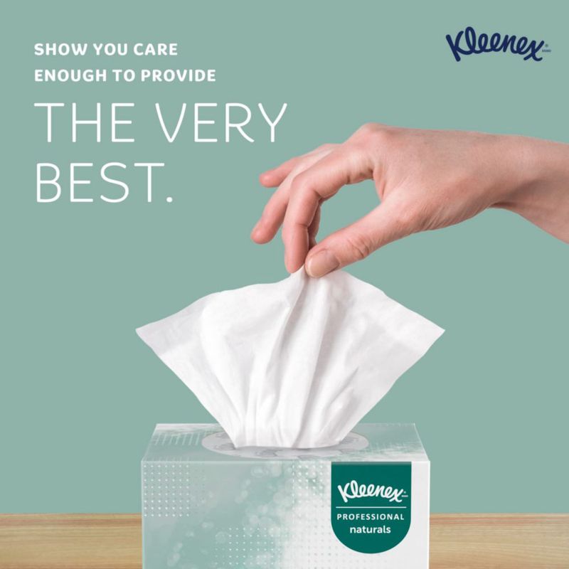 Pañuelos faciales Kleenex Professional blanco - Pack de 36