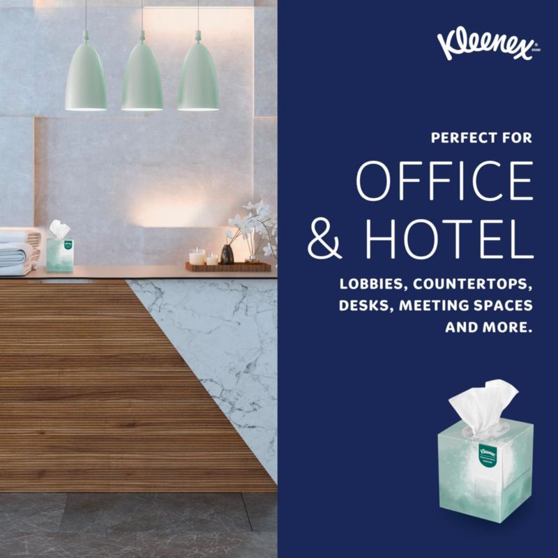Pañuelos faciales Kleenex Professional blanco - Pack de 36