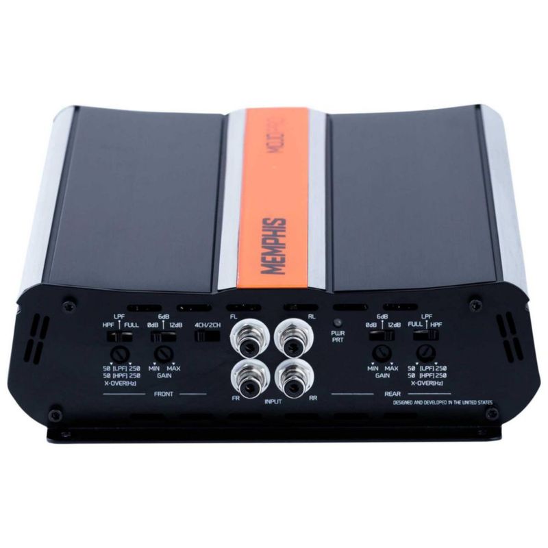 Amplificador Memphis MJP800.4 800 W 4 canales 200 W RMS