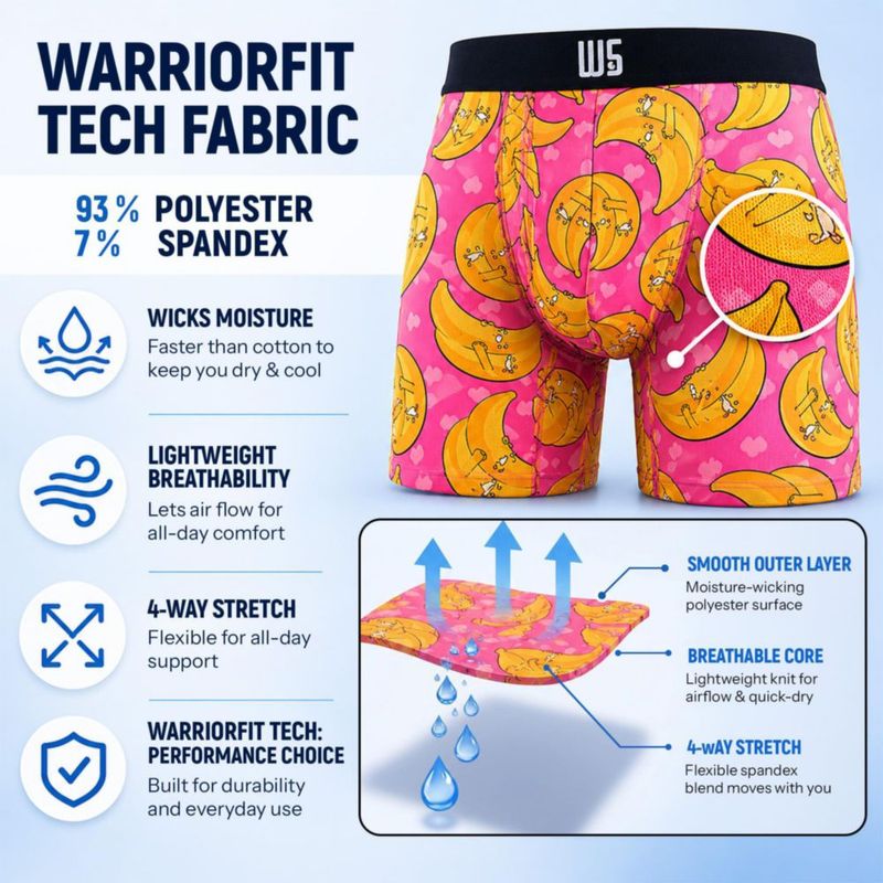 Calzoncillos tipo Boxer Warriors & Scholars Pack de 6 Anti Rozaduras