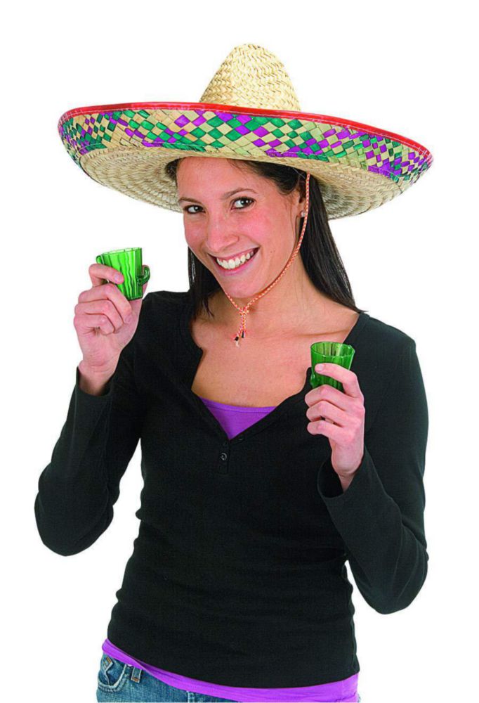 Sombrero Fun Express 61 cm (12 unidades) con bordado