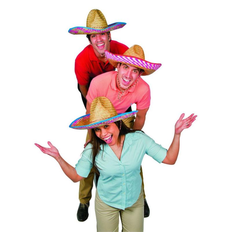 Sombrero Fun Express 61 cm (12 unidades) con bordado