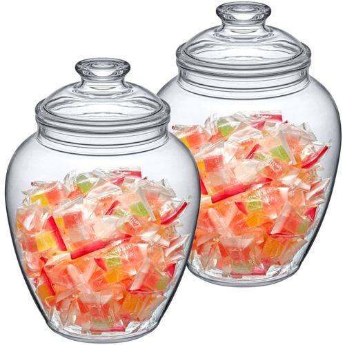 Tarro de Dulces Amazing Abby 4000 ml Pack de 2 Apto para Lavavajillas
