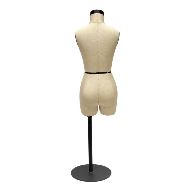 Maniquí de Vestido DE-LIANG 43 cm Beige a Media Escala