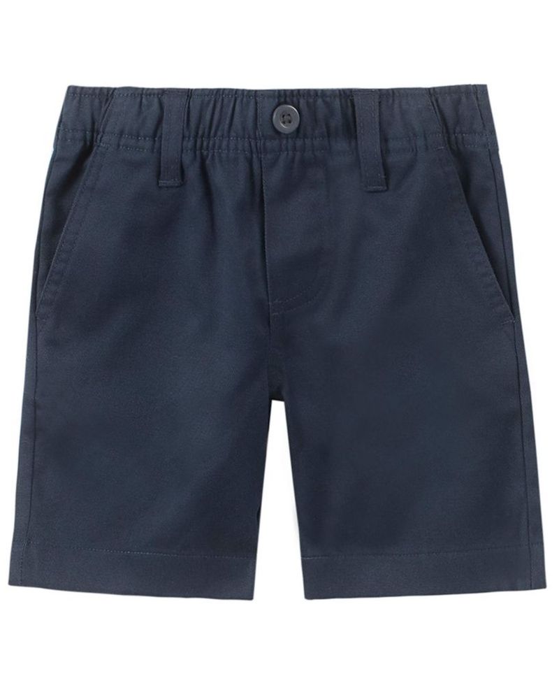 Pantalón corto IZOD 4T azul marino tipo pull‑on para uniforme escolar