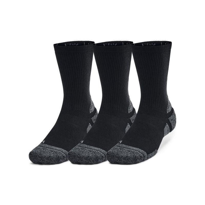 Calcetines Under Armour Tech Pro Crew Pack de 3 Negro Talla M