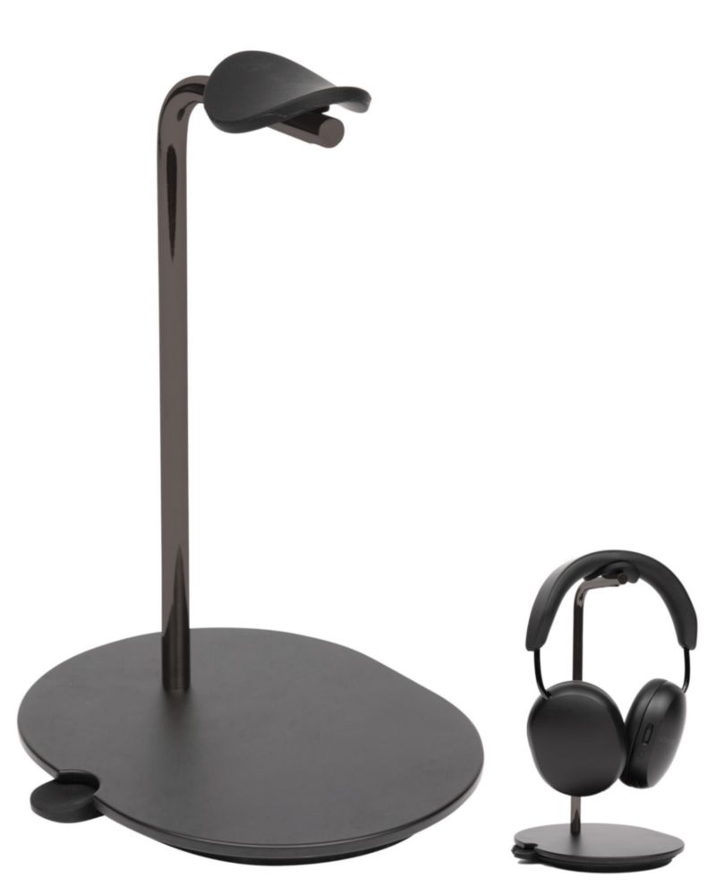 Soporte para auriculares Sanus con gestión de cables y silicona
