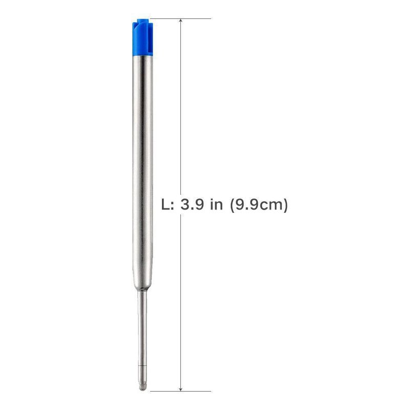 Recargas de bolígrafo ChaoQ azul 99 cm 6 uds 10 mm punta