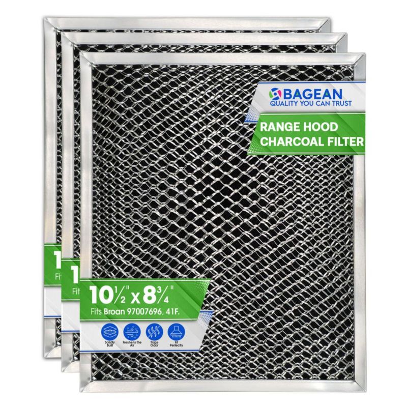 Filtro de carbón y grasa para campana extractora Bagean 26 × 22 cm
