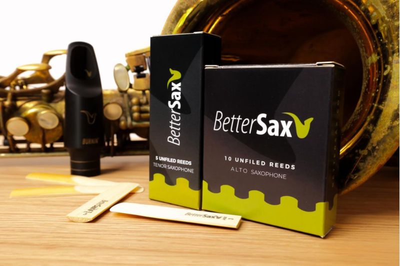Cañas BetterSax 2.5 de fuerza para saxofón alto - Pack de 10