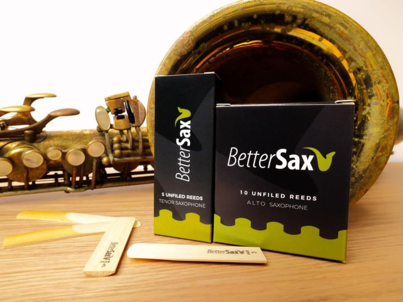 Cañas BetterSax 2.5 de fuerza para saxofón alto - Pack de 10