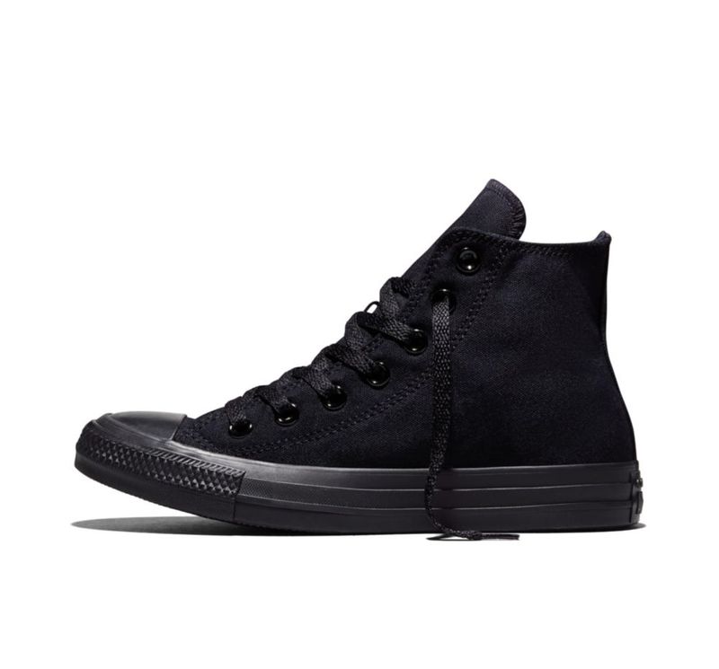 Zapatilla CONVERSE ALL STAR 25 cm negro monocromo