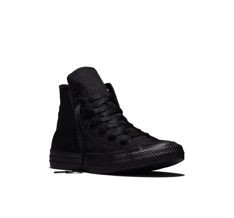 Zapatilla CONVERSE ALL STAR 25 cm negro monocromo