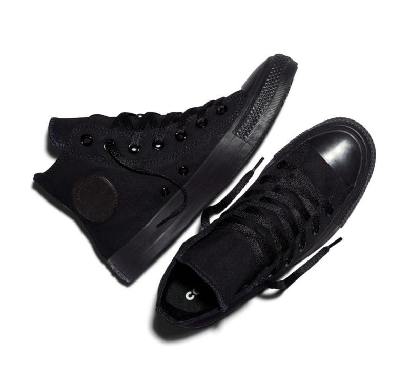 Zapatilla CONVERSE ALL STAR 25 cm negro monocromo