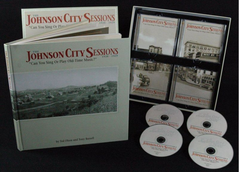 CD de audio Bear Family Records – Sesiones Johnson City (1928‑1929)