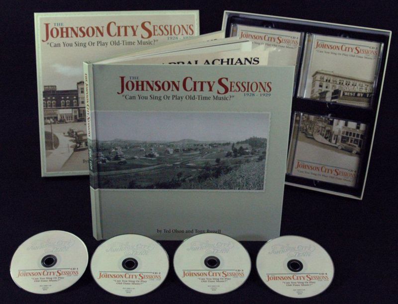 CD de audio Bear Family Records – Sesiones Johnson City (1928‑1929)