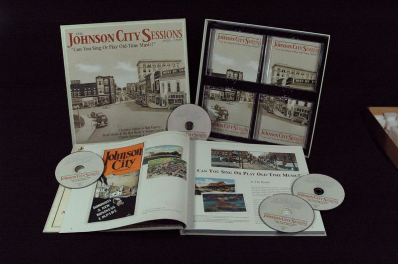 CD de audio Bear Family Records – Sesiones Johnson City (1928‑1929)