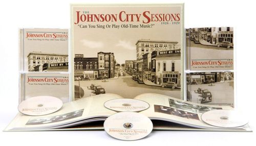 CD de audio Bear Family Records – Sesiones Johnson City (1928‑1929)