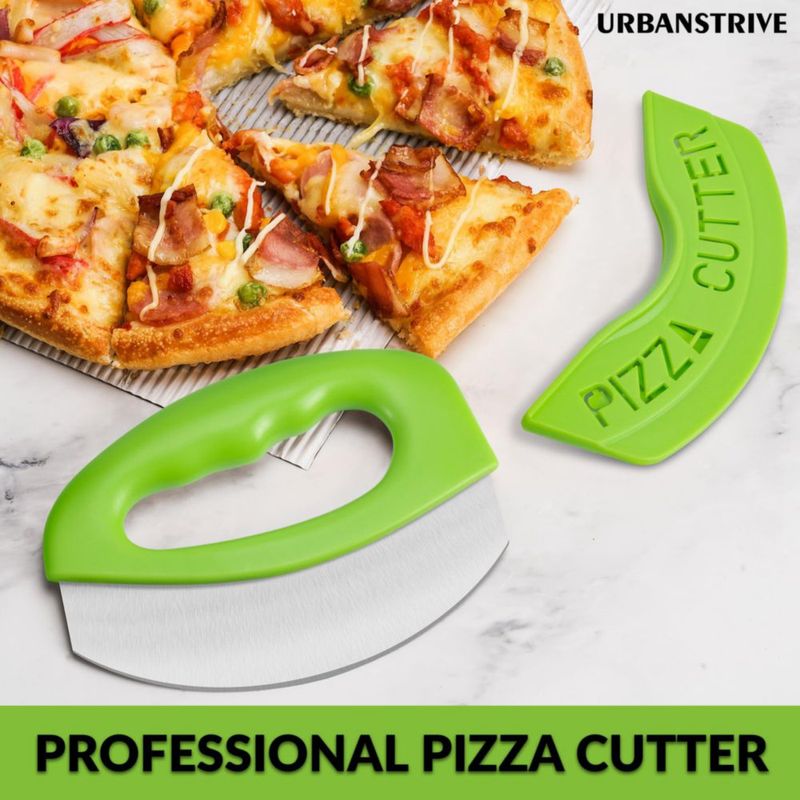 Cortapizzas Urbanstrive verde con cubierta de cuchilla