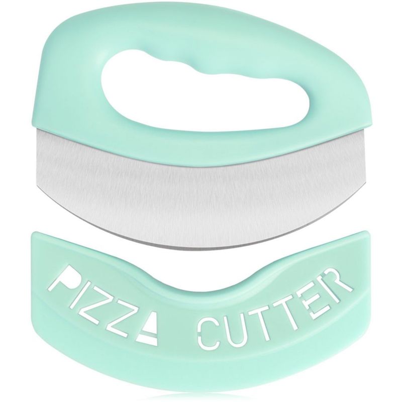 Cortador de Pizza Urbanstrive de Acero Inoxidable Verde Menta de Alta Resistencia