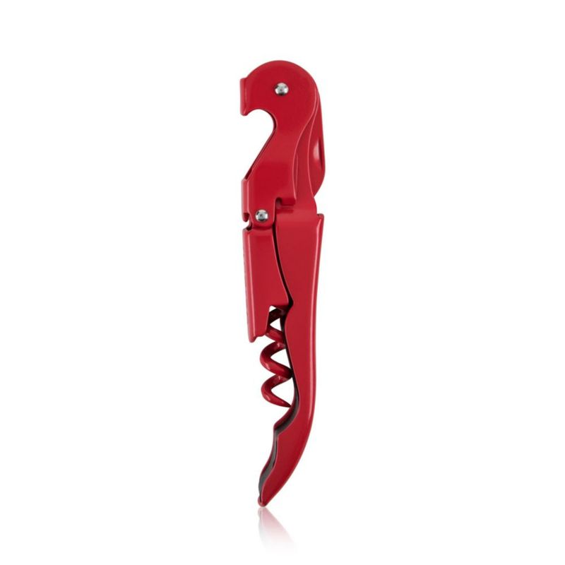 Set Sacacorchos y Abrebotellas Rojo TRUE con Cortador de Cápsula