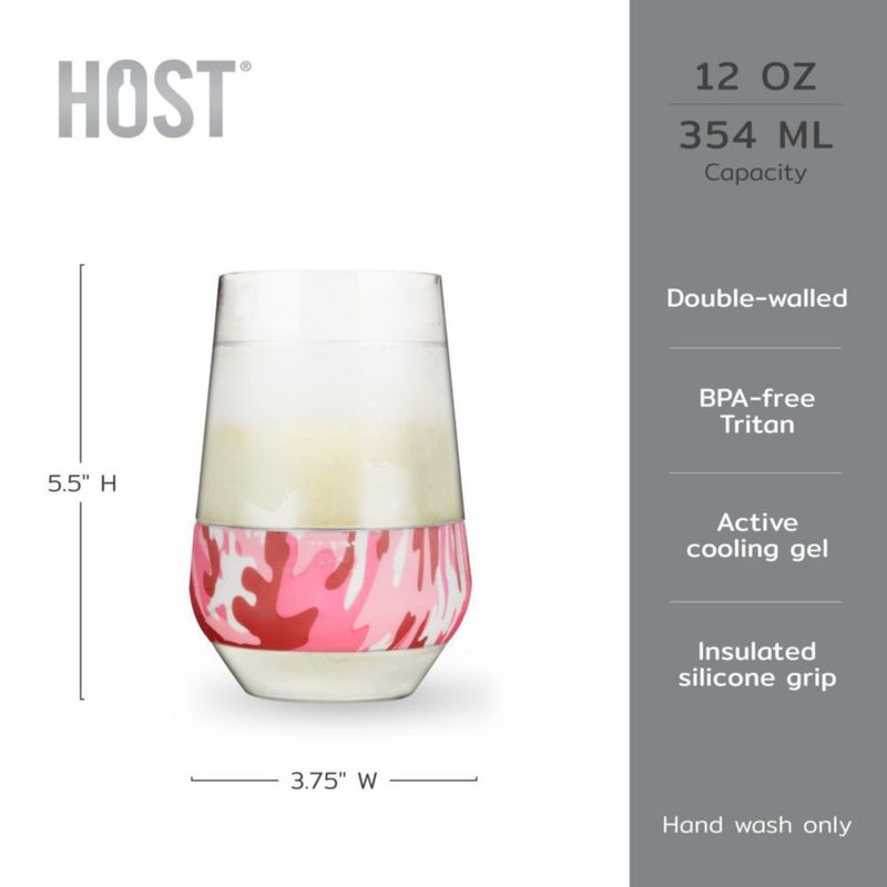 Vaso Térmico Host 355 ml Camuflaje Rosa (2 unidades)