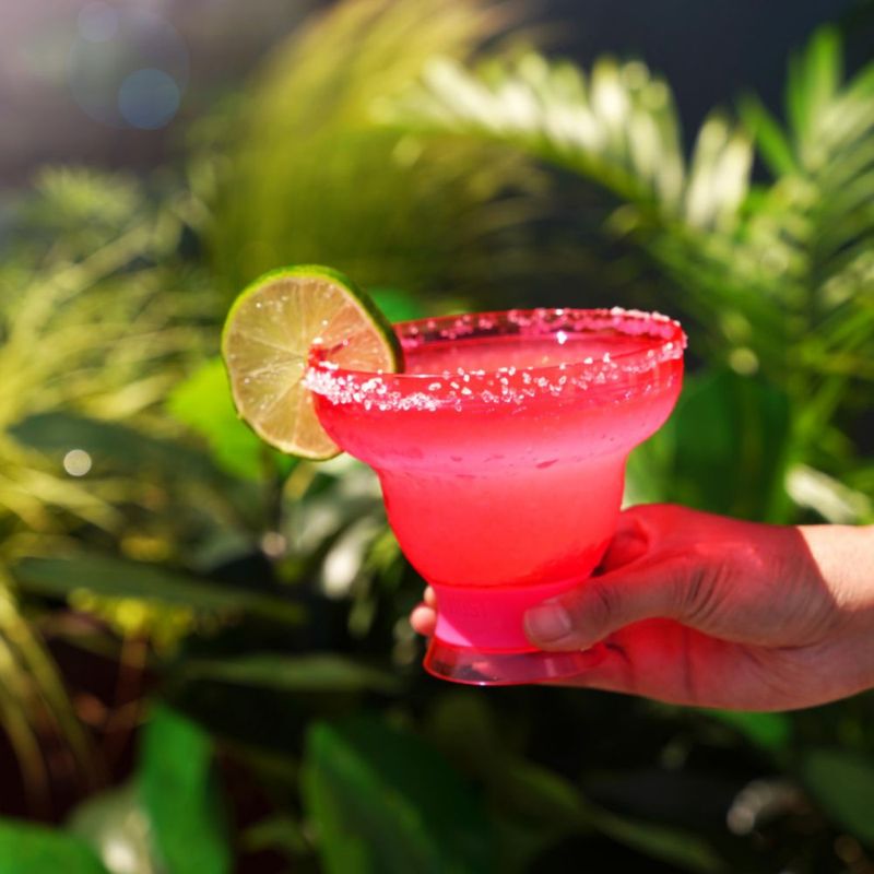 Vaso para Margarita Host 355 ml Rosa - Pack de 2