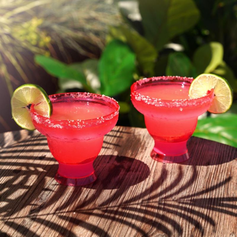 Vaso para Margarita Host 355 ml Rosa - Pack de 2