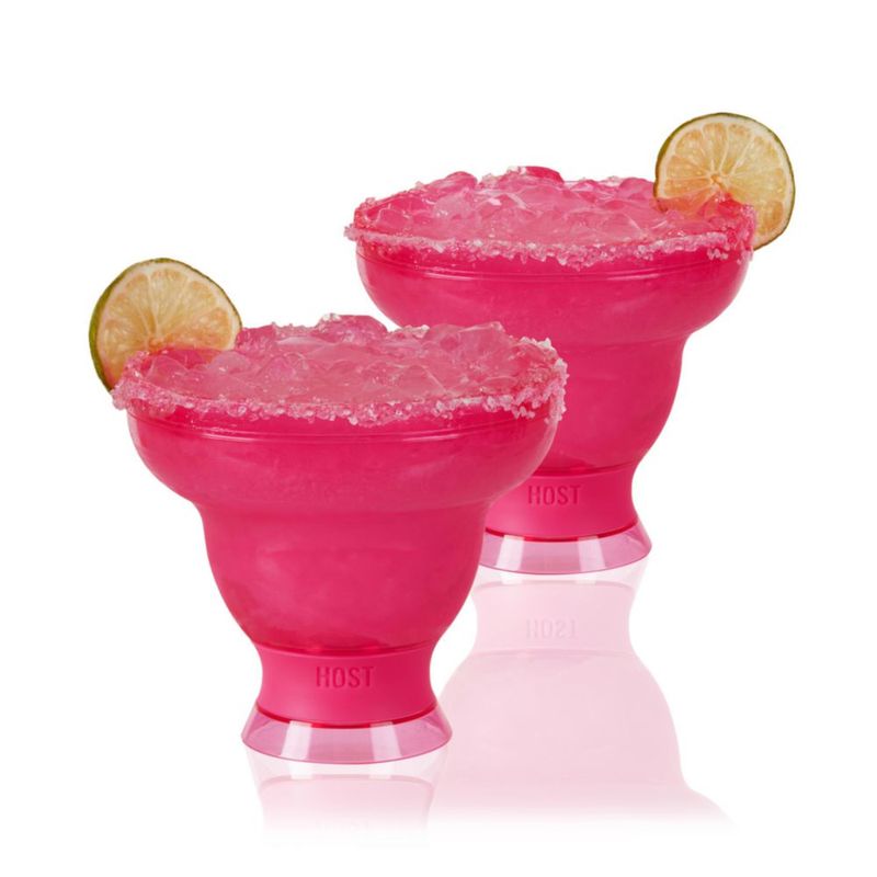 Vaso para Margarita Host 355 ml Rosa - Pack de 2
