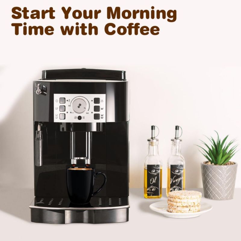 Juego de 6 tazas de café Urbanstrive negras de 475 ml